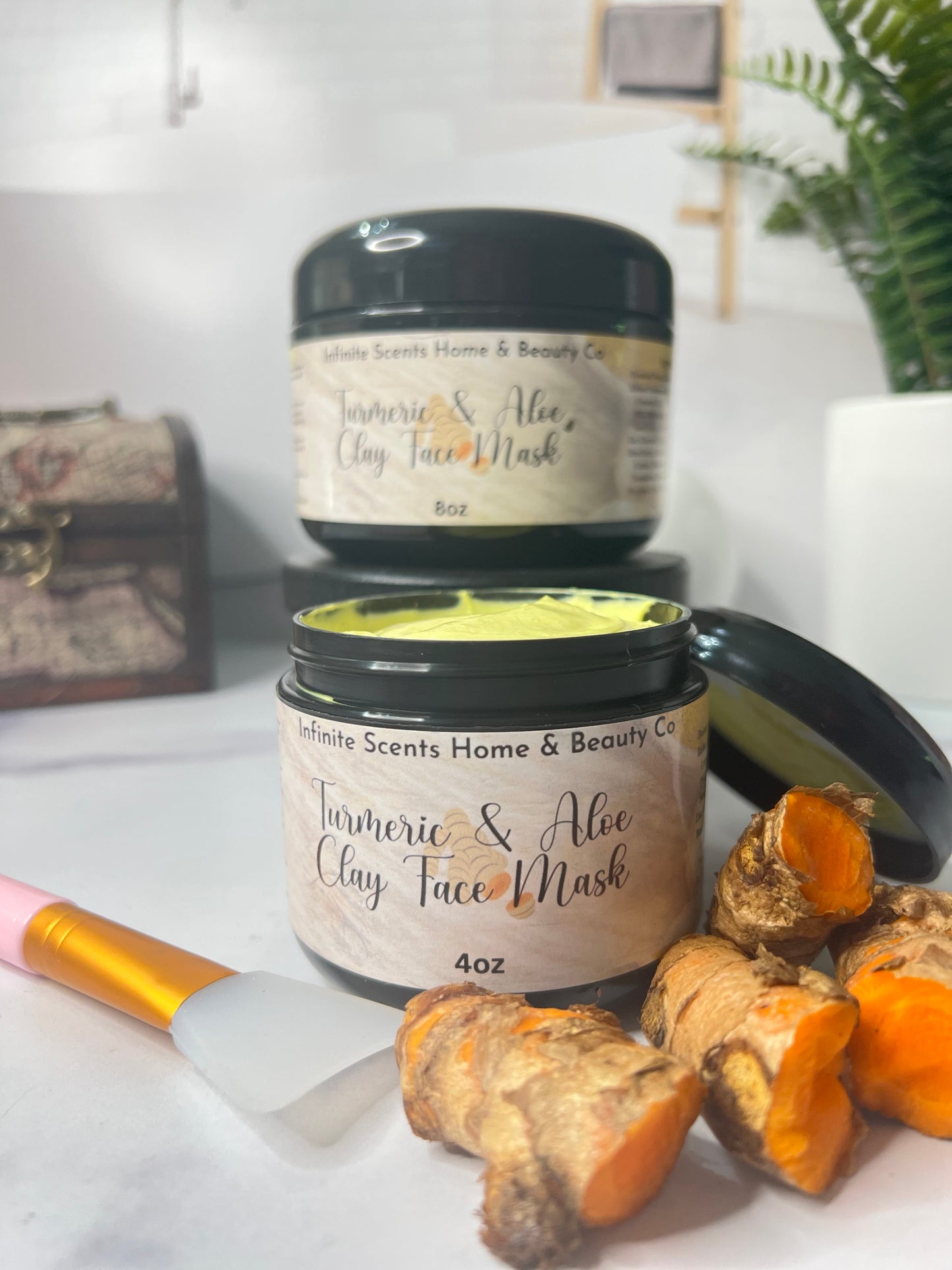 Turmeric & Aloe Clay Face Mask