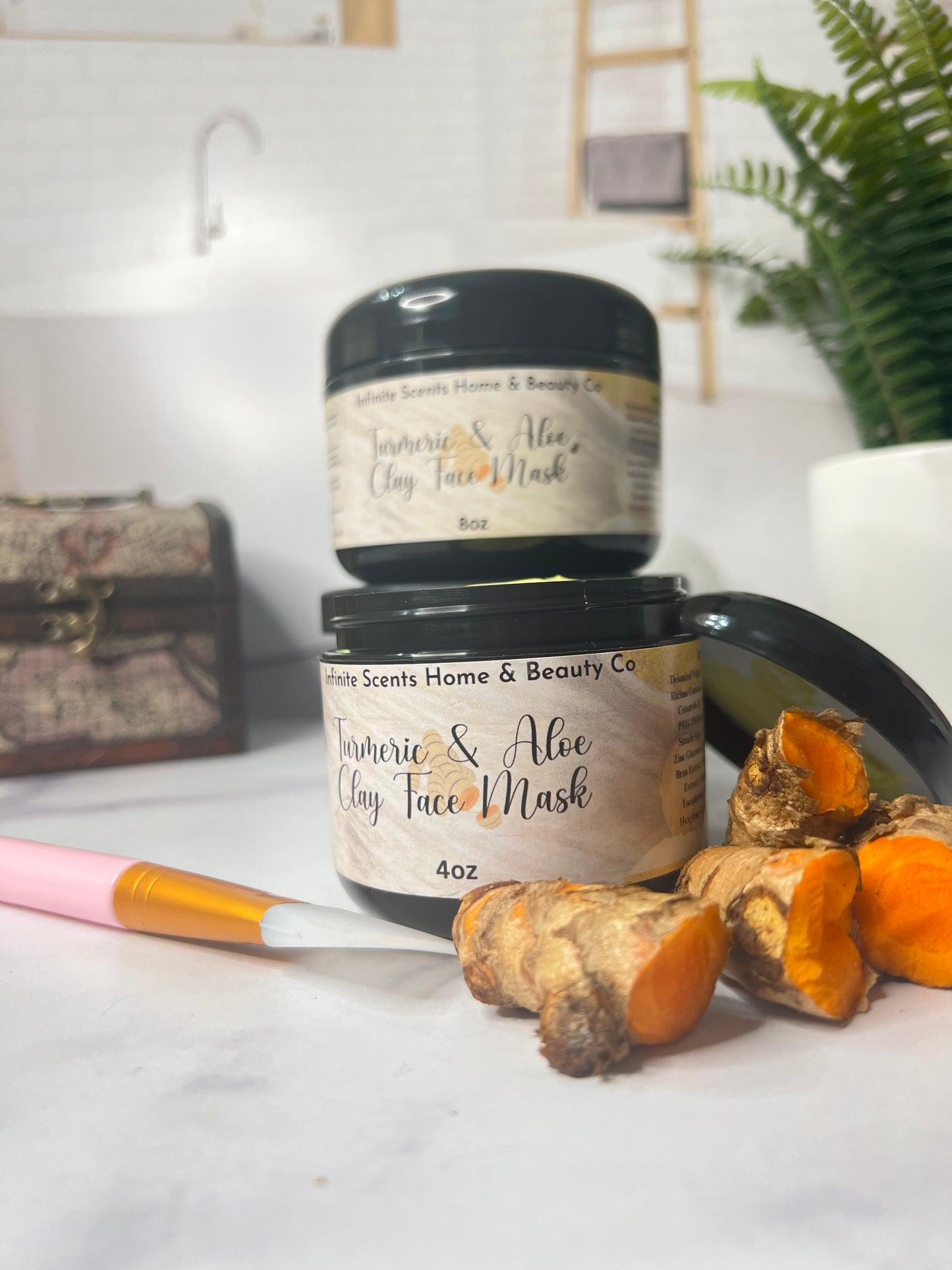 Turmeric & Aloe Clay Face Mask