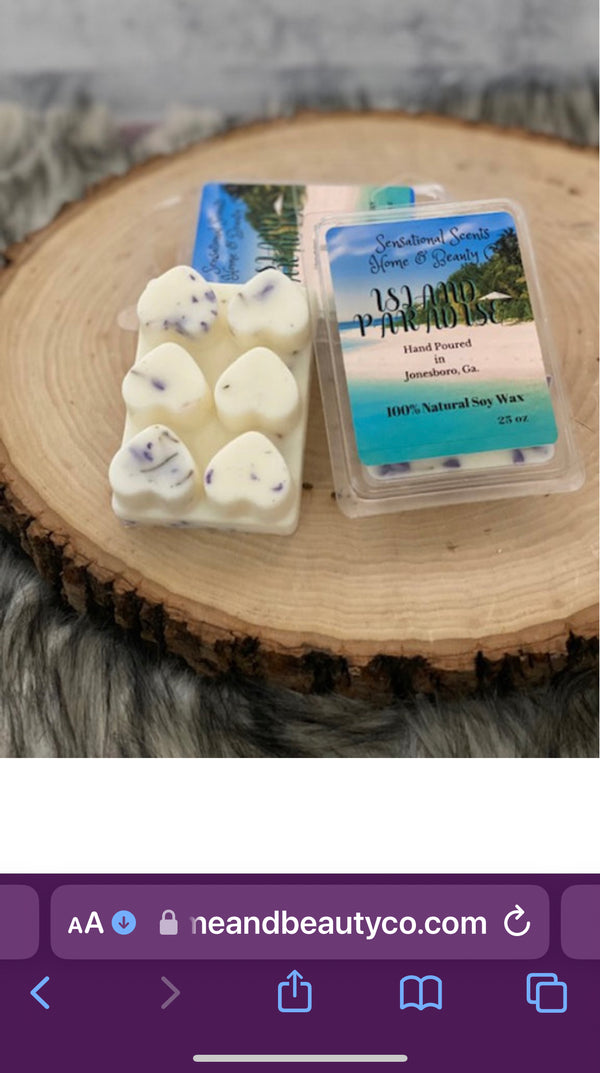 Island Paradise Scented Wax Melts