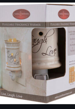 Live Laugh Love Plug Wax Melt Fragrance Warmer